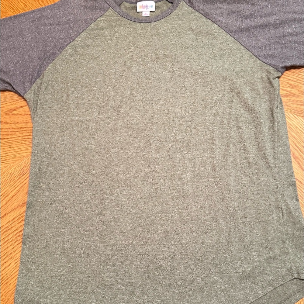 LuLaRoe Randy 3/4 Sleeve Top Baseball style shirt size XL